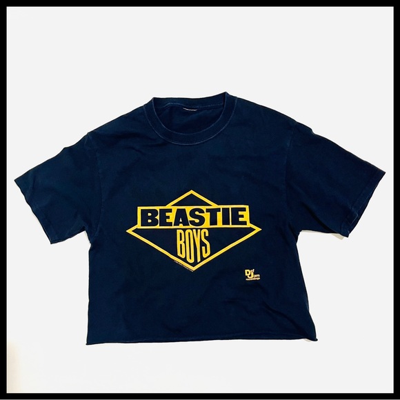 Vintage Tops - BEASTIE BOYS CROP TOP